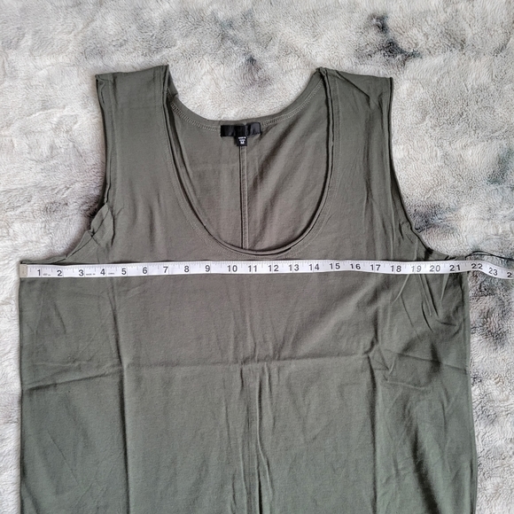 New Widow Women's M Downtown Tail Tank Olive Green - Picture 7 of 7